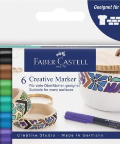 Creatief marker Faber-Castell Fairy Forest set van 6 stuks