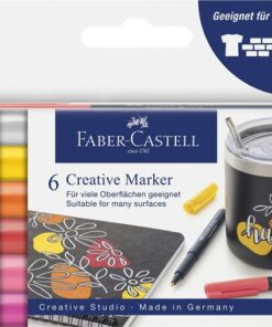 Creatief marker Faber-Castell Summer Breeze set van 6 stuks