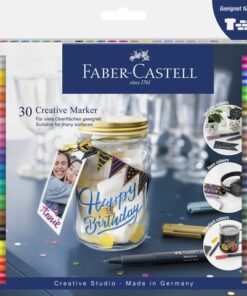 Creatief marker Faber-Castell set van 30 stuks