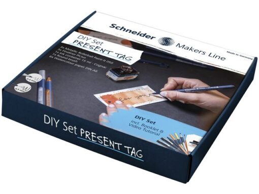 DIY set Schneider geschenk- label