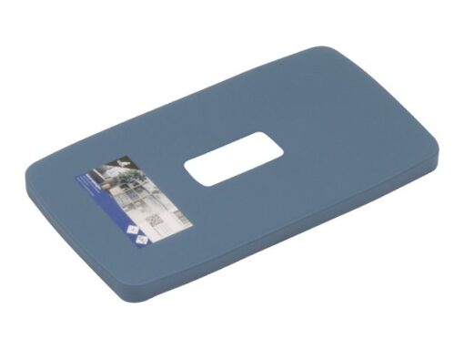 Deksel opbergbox Kangaro S PP blauw geschikt voor 5/8 liter