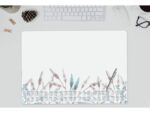 Designonderlegger Sigel Frosted Leaves 25/26/27 met         afgeronde hoeken A2 30 vel