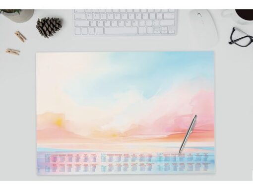 Designonderlegger Sigel Magic Sunset 25/26/27 met afgeronde hoeken A2 30 vel