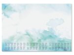 Designonderlegger Sigel Water color Sea 25/26/27 met        afgeronde hoeken A2 30 vel