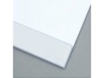 Designonderlegger Sigel blanco met kunststof rand A2 30 vel