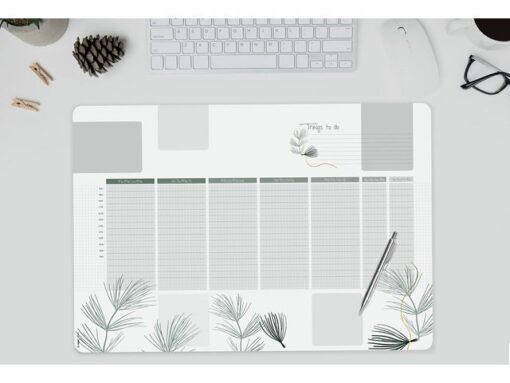 Designonderlegger Sigel weekplanner Nature met to-do-list   A2 30 vel
