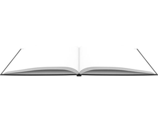 Dummyboek Kangaro A4 land- scape zwart blanco HC 80 vel 100 grams wit