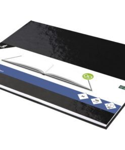 Dummyboek Kangaro A4 land- scape zwart blanco HC 80 vel 100 grams wit