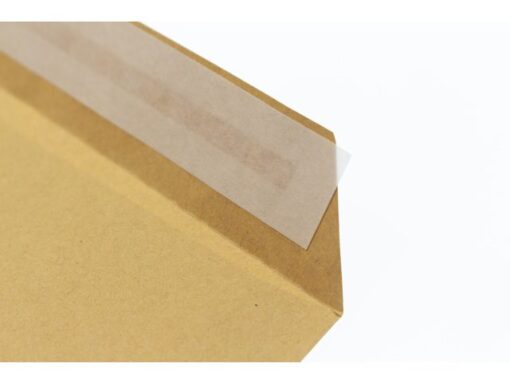 Envelop Raadhuis 229x324mm C4 akte plakstrip kraft 110gr    250 stuks in doos