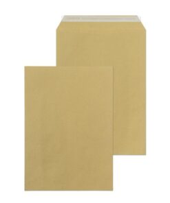 Envelop Raadhuis 229x324mm C4 akte plakstrip kraft 110gr    250 stuks in doos