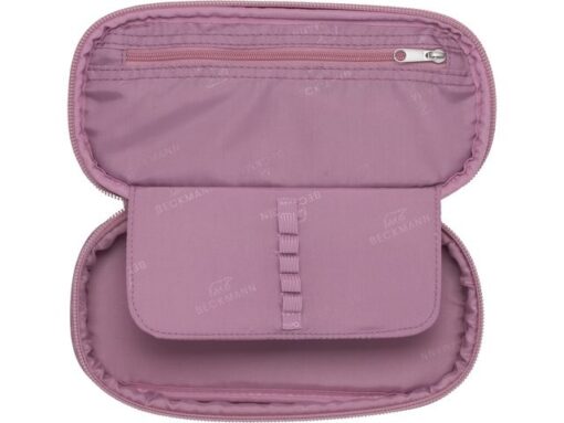 Etui Beckmann ovaal Leeg Furry pink