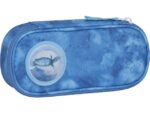 Etui Beckmann ovaal Leeg Ocean blue
