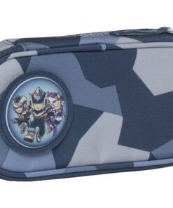 Etui Beckmann ovaal Leeg Tiger Race blue
