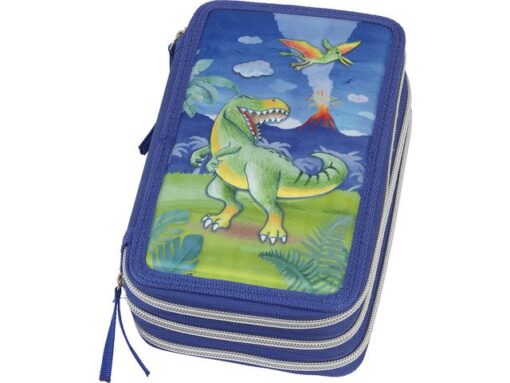 Etui Faber-Castell gevuld Dino 3-laags 44 delig