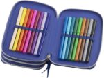 Etui Faber-Castell gevuld Dino 3-laags 44 delig