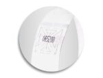 Evenementenbandjes Sigel super soft, 255x25mm 120 stuks wit