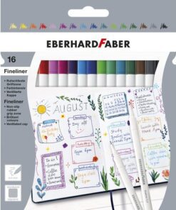 Fineliner Eberhard Faber kartonetui 16 stuks