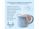 Giftset Èccolo DL mok 580ml en sleutelhanger Choose Happy