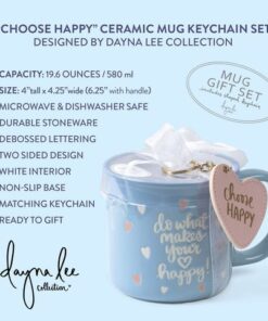 beide met een kenmerkende handgeschreven inspirerende quote van Dayna Lee. Deze charmante geschenkset is afgewerkt met mooie organza strik