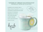 Giftset Èccolo DL mok 580ml en sleutelhanger Choose Joy