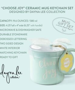 beide met een kenmerkende handgeschreven inspirerende quote van Dayna Lee. Deze charmante geschenkset is afgewerkt met mooie organza strik