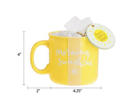 Giftset Èccolo DL mok 580ml en sleutelhanger Morning        Sunshine