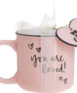 Giftset Èccolo DL mok 580ml en sleutelhanger You are Loved