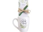 Giftset Èccolo HL mok 580ml, notitieblok en pen It's a good day