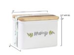 Giftset Èccolo HL receptenbox Blessing met 50 kaarten incl. deksel hout
