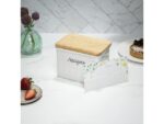 Giftset Èccolo HL receptenbox Floral met 50 kaarten incl.   deksel hout
