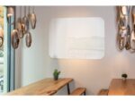 Glasmagneetbord Artverum wit 1200x900x10mm incl. bordmarker zwart