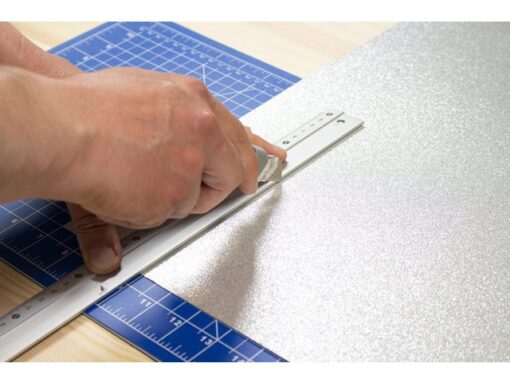 Kangaro KTC Glitterkarton Kangaro zilver 50x70cm pak à 10 vel