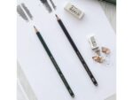 Grafietpotlood Faber-Castell Pitt Mat set 4 potl.           2B,6B,10B, 14B, 1 gum, 1 enkele slijper op blis.