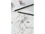 Grafietpotlood Faber-Castell Pitt Mat set 4 potl.           2B,6B,10B, 14B, 1 gum, 1 enkele slijper op blis.