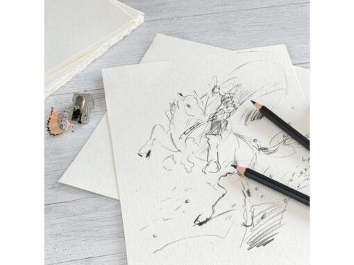 Grafietpotlood Faber-Castell Pitt Mat set 4 potl.           2B,6B,10B, 14B, 1 gum, 1 enkele slijper op blis.