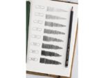 Grafietpotlood Faber-Castell Pitt Mat set 4 potl.           2B,6B,10B, 14B, 1 gum, 1 enkele slijper op blis.