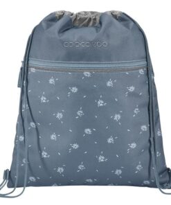Gymtas Coocazoo Bloomy Daisy reflecterend zakje met rits    aan voorzijde
