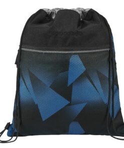 Gymtas Coocazoo Electric Ice reflecterend zakje met rits    aan voorzijde