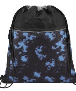 Gymtas Coocazoo Midnight Dust reflecterend zakje met rits   aan voorzijde