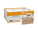 Handdoek Celtex Save V-vouw 2-laags wit doos 15 pak a 200   vel 21,5 x 21 cm