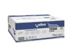Handdoek Celtex Z-vouw 2-laags wit doos 25 pak a 150 vel    20,5 x 24 cm