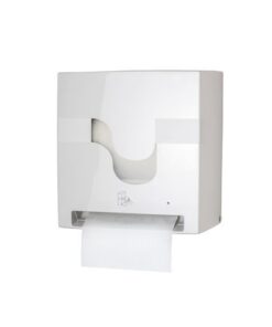 Handdoekautomaat Celtex Megamini E-Control wit automatisch