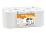 Handdoekrol Celtex Save 2-laags wit 130 meter krimp a 6 rol