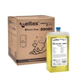 Handzeep Celtex MM E-Control Lemon 700 ml doos a 6 stuks