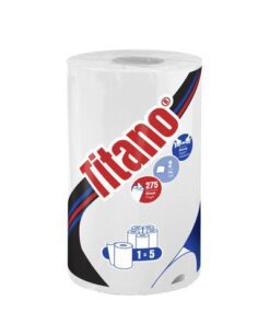 Keukenrol Celtex Titano 2-laags wit 275 vel krimp a 12 rol
