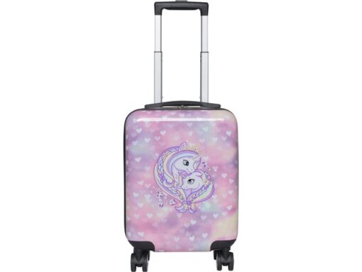 Koffer Beckmann kind 22L Unicorn Princess purple