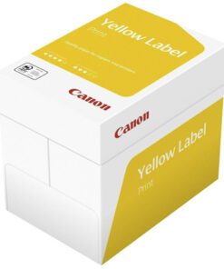 Kopieerpapier Canon Yellow label Copy A4 80gr pak 500vel    doos a 5 pak