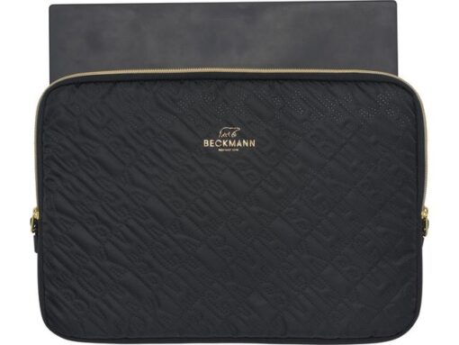 Laptophoes Beckmann 24x35x2cm Black Gold
