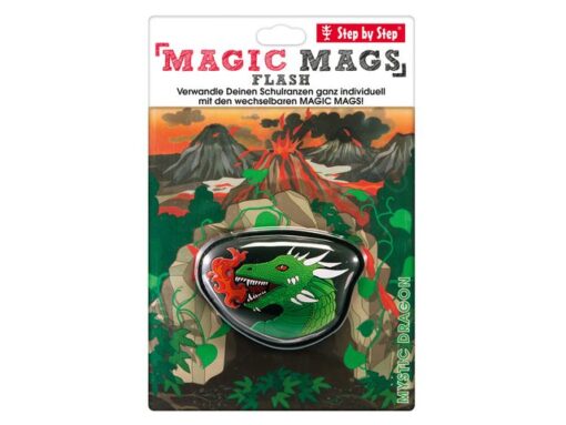 Magneet Step by Step Magic Mags Schleich Mystic Dragon      gevuld etui groot, etui klein, sporttas en magic mags
