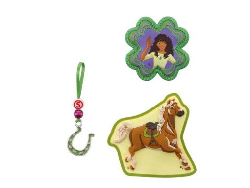 Magneet Step by Step Magic Mags Schleich Sarah&Mystery      gevuld etui groot, etui klein, sporttas en magic mags